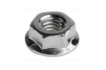 Гайка шестигранная оцинкованная с фланцем (M6; 14 шт.) Зубр 4-303636-06