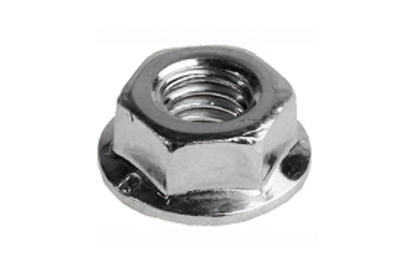 Гайка шестигранная оцинкованная с фланцем (M6; 14 шт.) Зубр 4-303636-06