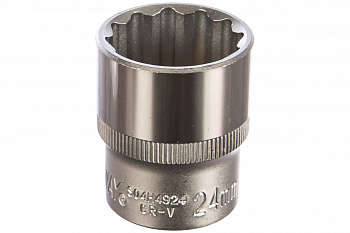 Головка торцевая 12-гранная (1/2"DR; 24 мм) Jonnesway S04H4924