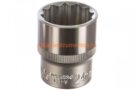 Головка торцевая 12-гранная (1/2"DR; 24 мм) Jonnesway S04H4924