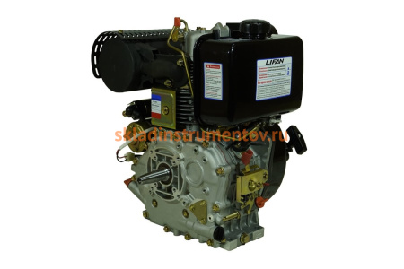 Двигатель LIFAN Diesel 192FD D25, 6A конусный вал 00-00004098