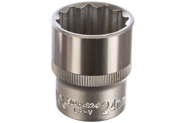 Головка торцевая 12-гранная (1/2"DR; 24 мм) Jonnesway S04H4924