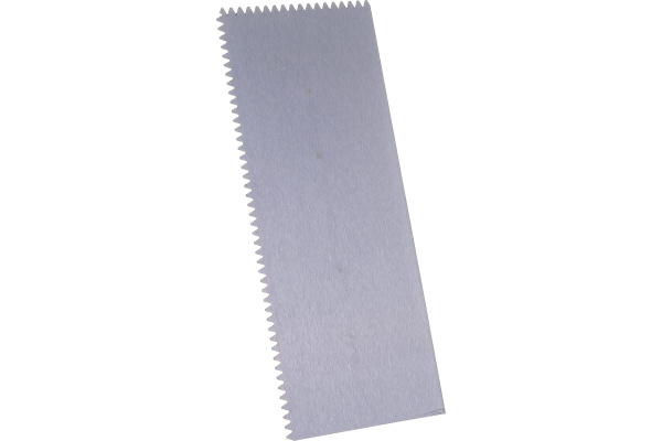 Зубчатый полутерок DEKOR HASSAN треугольные зубья 4х4,5мм 120х295мм пласт. ручка 125