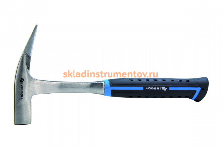 Молоток плотника HOEGERT TECHNIK монолитный, 600 г, с рукояткой из из стекловолокна HT3B031