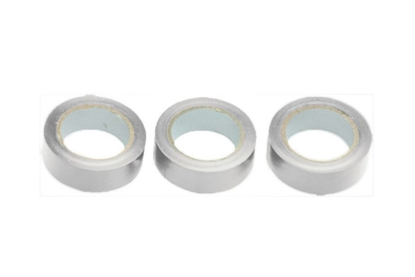 Набор изоленты MATRIX белая, 19 мм х 10 м, 3 шт 88856