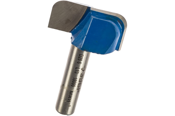 Фреза пазовая фасонная №7 ПРОФЕССИОНАЛ (28.6х13х45 мм; R5 мм; хвостовик 8 мм) Зубр 28746-28.6