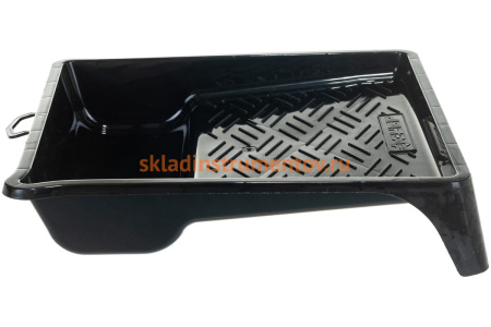 Малярная пластмассовая ванночка для валиков до 210 мм Зубр СТАНДАРТ 290х270 мм, 0.25 л 06052-29-27