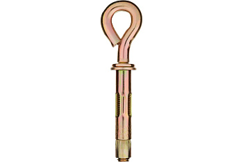 Анкерный болт с кольцом Зубр 12 x 70 мм, 25 шт, желтопассивированный, Профессионал 302392-12-070