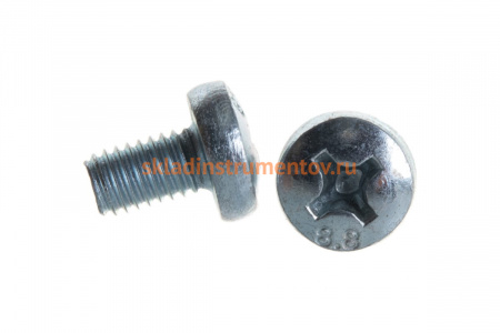 Винт ЗУБР DIN 7985, M6 x 10 мм, 5 кг, (примерно 1075 шт.) кл. пр. 4.8, оцинкованный, 303150-06-010