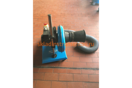 Мобильная установка со шлангом для вытяжки отраб. газов Trommelberg вентилятор 1900 куб.м/ч, 22 В MFS-0,9