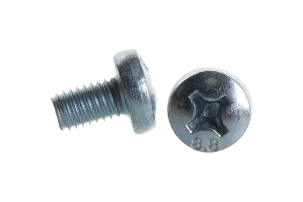 Винт ЗУБР DIN 7985, M6 x 10 мм, 5 кг, (примерно 1075 шт.) кл. пр. 4.8, оцинкованный, 303150-06-010