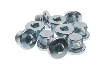 Набор маслосливных пробок JTC размер диам.17 х шаг 1.5 х длина 12 х H8 мм 10 шт. 20061