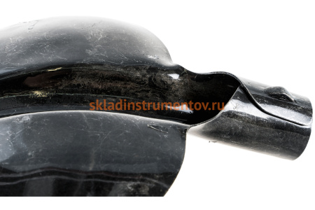 Совковая лопата СИБРТЕХ с ребром жесткости, рельсовая сталь, без черенка 61471