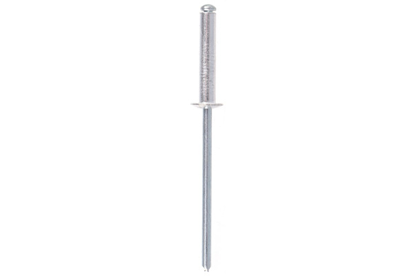 Заклепка вытяжная открытая алюминий/сталь AlMg 1.5%/St (500 шт; 3.2x16 мм; Борт: Стандарт) MESSER 111113216-500