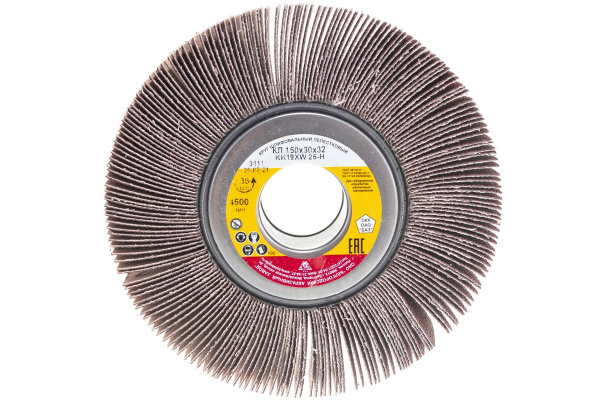 Круг лепестковый KK19XW (150х30х32 мм; 25Н; Р60) БАЗ 920060000080