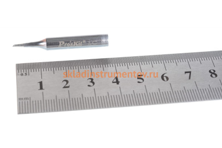 Жало скошенный цилиндр 1 мм для паяльных станций ProsKit 5SI-216N-1C 00302188 Жало скошенный цилиндр 1 мм для паяльных станций ProsKit 5SI-216N-1C 00302188