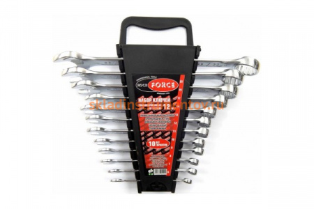 Набор комбинированных ключей 12 предметов ROCKFORCE RF-5122MP
