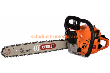 Цепная бензиновая пила СПЕЦ БП-4518