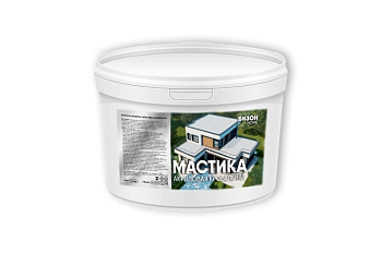 Кровельная мастика-герметик Бизон 4 кг 904404