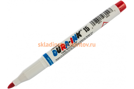 Водостойкий маркер с тонким наконечником Markal Dura Ink 15 1,5 мм красный 96022