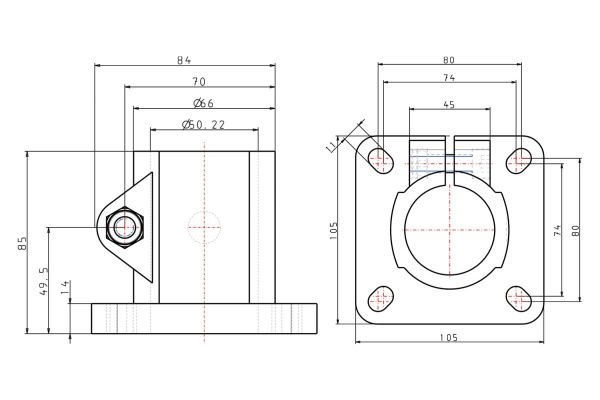 Зажим опор KIPP K0477.550