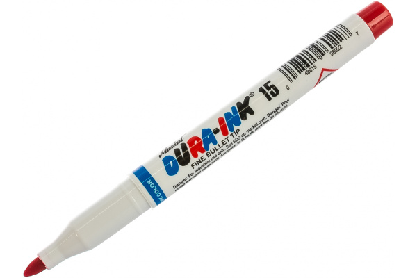 Водостойкий маркер с тонким наконечником Markal Dura Ink 15 1,5 мм красный 96022