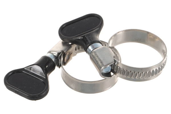 Обжимной хомут QUATTRO ELEMENTI 14-27 мм нержавеющая сталь с ключом 2 шт 772-463