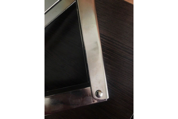 Складной кронштейн для полок MFK-TORG 400х220мм никель SB-53 НЕКОНДИЦИЯ К-53-400х220