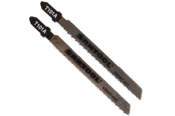 Полотна по орг. стеклу 75x2,0 мм, тип T101А, 2 шт. SANTOOL 030407-002