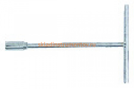 Торцевой ключ 6 граней 8 мм с Т-образной ручкой FORCE 77408A