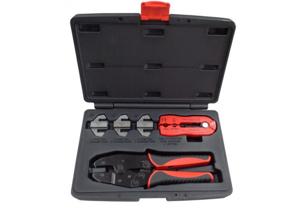 Набор для обжима и зачистки кабелей, кейс, 5шт МАСТАК 106-40005C