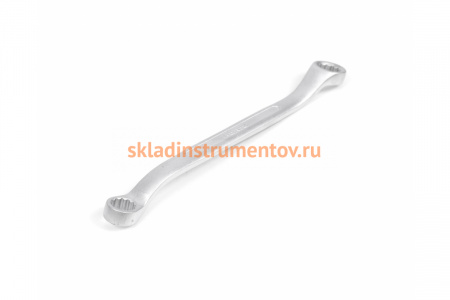 Двусторонний накидной ключ 14x17 хромированный HORTZ HOR 102193