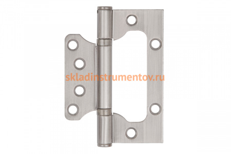 Универсальная петля без врезки AJAX 100/P-2B 100x2,3 SN мат.никель 39753