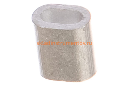 Зажим троса DIN 3093 алюминиевый 150 шт. (2 мм; ТФ5) Зубр 4-304475-02