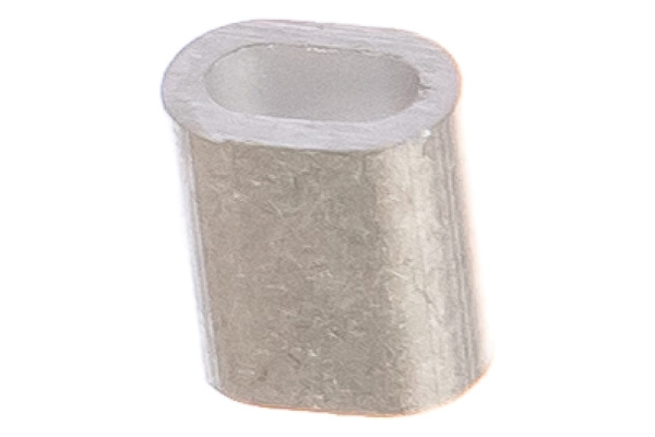 Зажим троса DIN 3093 алюминиевый 150 шт. (2 мм; ТФ5) Зубр 4-304475-02 Зажим троса DIN 3093 алюминиевый 150 шт. (2 мм; ТФ5) Зубр 4-304475-02