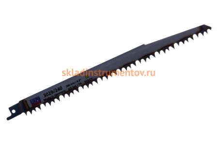 Полотно по древесине 3029/240 (5 шт; 240х19х1.27 мм; 220 мм; 4/5 TPI) WILPU 1252400005