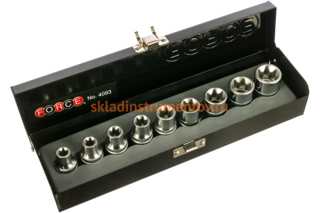 Набор головок-звездочек FORCE 4093 1/2