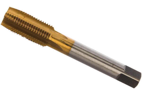 Метчик M15x1,5 HSS M2 TiN прямой ПрофОснастка №108 арт. 50211043