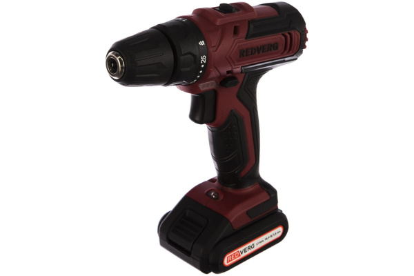 Аккумуляторная дрель-шуруповерт REDVERG RD-SD14L/2Y 6628690