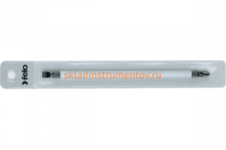 Бита двухсторонняя Industrial (PZ3/SL7x1.2 мм; 160 мм) Felo 06130704