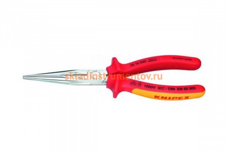 Длинногубцы с резцом KNIPEX KN-2616200