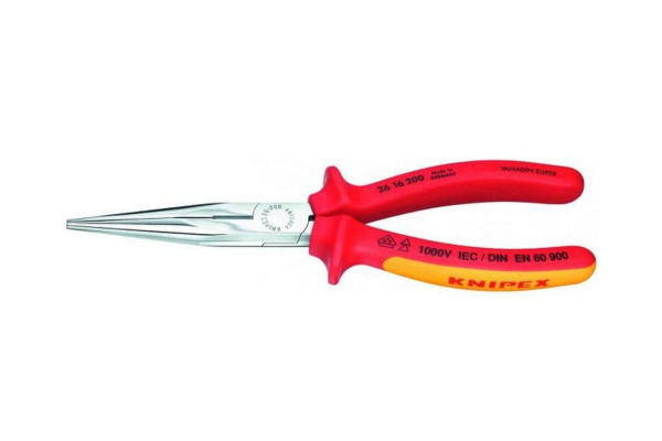 Длинногубцы с резцом KNIPEX KN-2616200