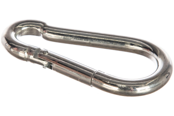 Карабин ЗУБР DIN 5299С, 10мм, 1 шт, оцинкованный, 304546-10 Карабин ЗУБР DIN 5299С, 10мм, 1 шт, оцинкованный, 304546-10