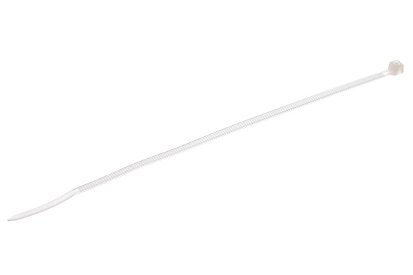 Нейлоновые хомуты Зубр белые, 2.5x150 мм, 100 шт. 309010-25-150