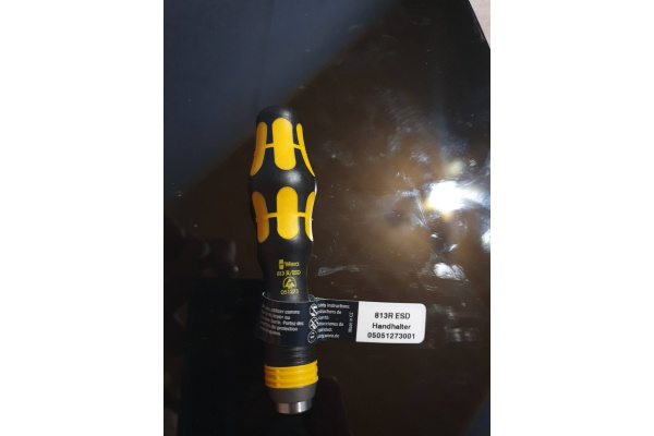 Ручка-битодержатель WERA 813 R ESD 1/4" WE-051273