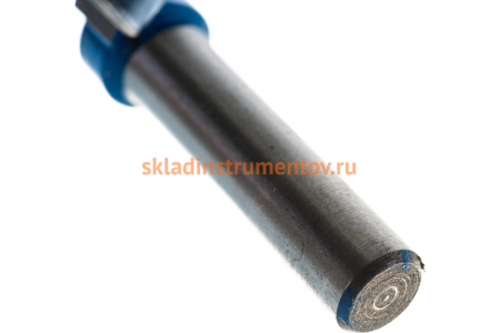 Фреза пазовая галтельная V-образная ПРОФЕССИОНАЛ (12.7х13х45 мм; 90 градусов; хвостовик 8 мм) Зубр 28752-12.7