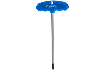 Т-образный шестигранник KING TONY 8 мм, 120,0 х 240,0 мм, с шаровым окончанием 115008MR