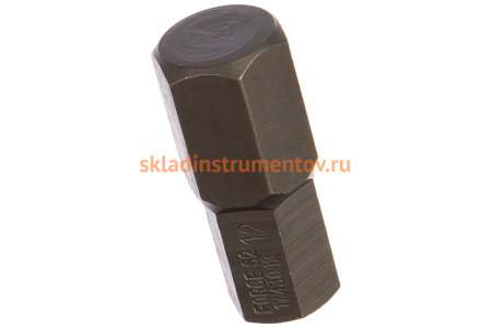 Бита шестигранник 12 мм, 30 мм FORCE 1743012