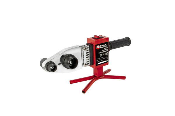 Сварочный аппарат для пластиковых труб QUATTRO ELEMENTI ST-1100 1100 Вт, насадки 20-40 мм, кейс 793-336