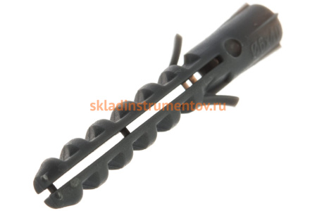 Дюбель распорный "ЕВРО" полипропиленовый 1000 шт. (6х40 мм) ЗУБР 301010-06-040